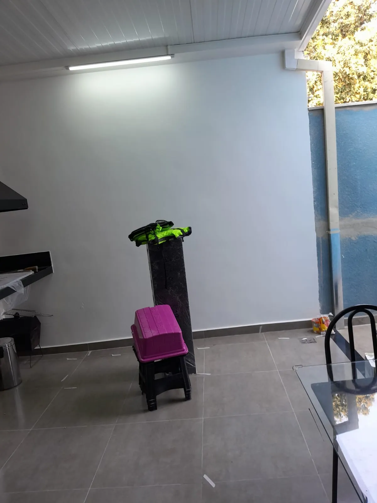 Acabamento fino em cozinha moderna
