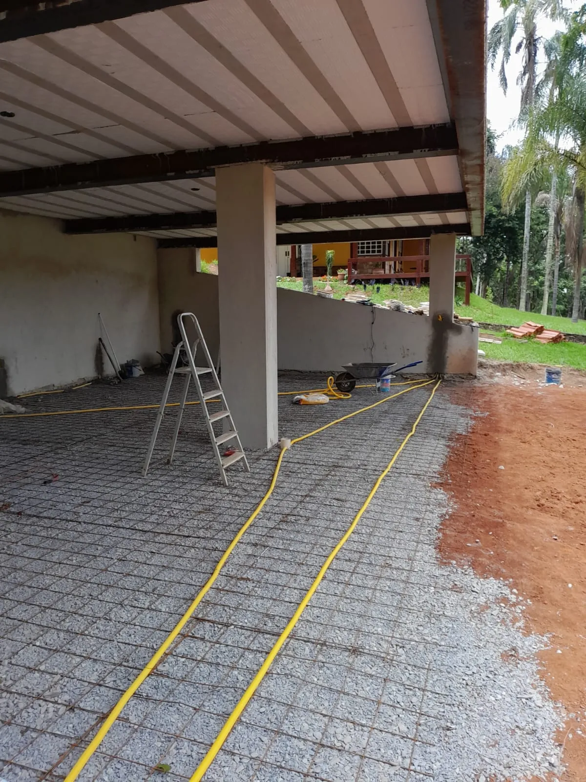 Execução de garagem residencial