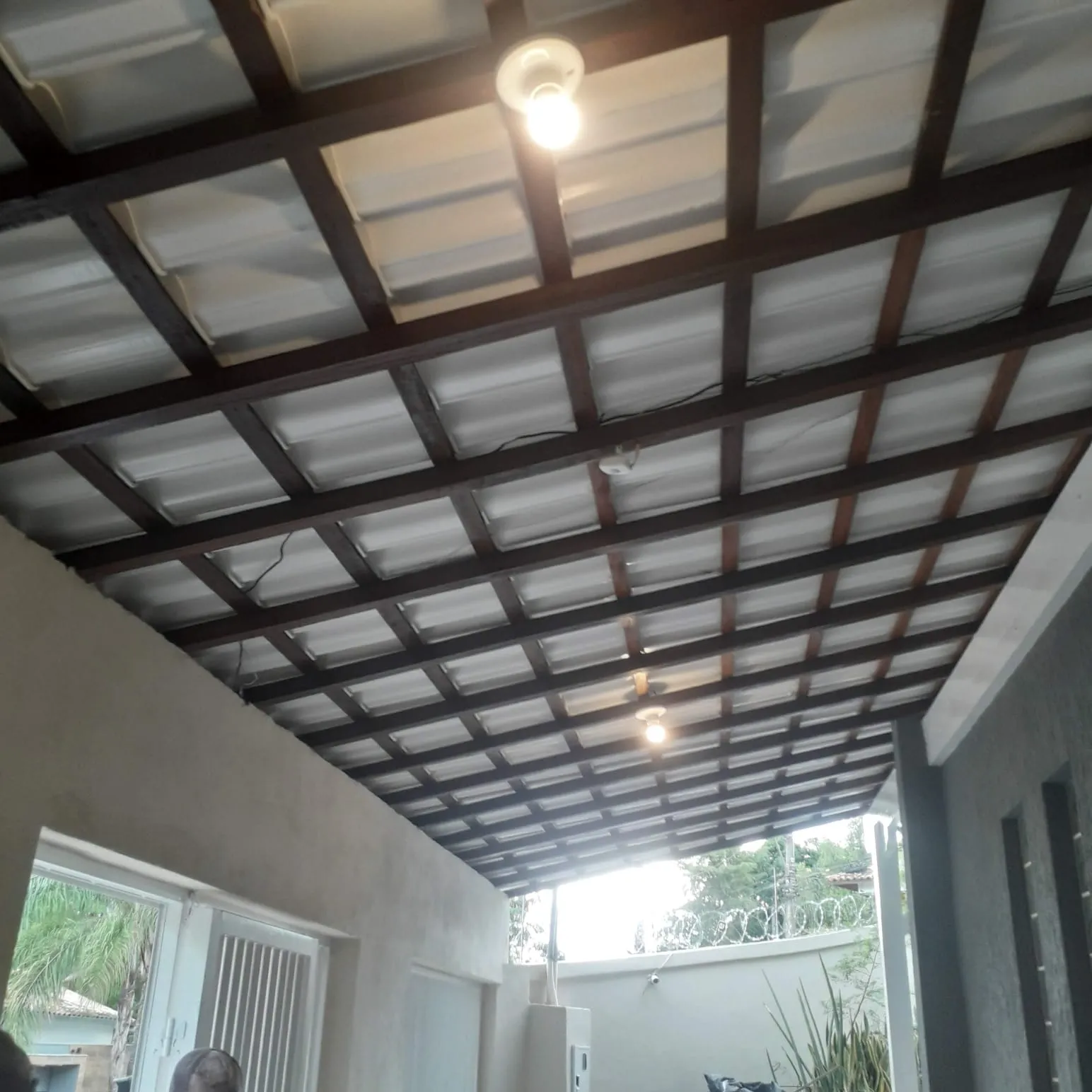 Reforma de telhado residencial